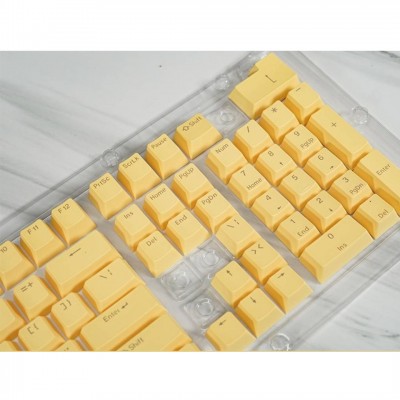 Sades PBT Double Injection Keycaps - Lemon